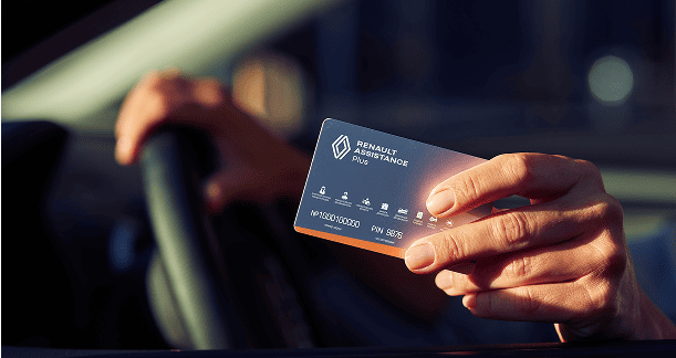 Получите карту Renault Assistance Plus в подарок при записи на сервис онлайн*